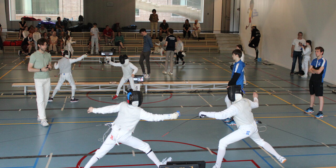 SCHERMSPORT. Finale Schermbeker van Limburg laat kinderen van jongsafaan meedoen
