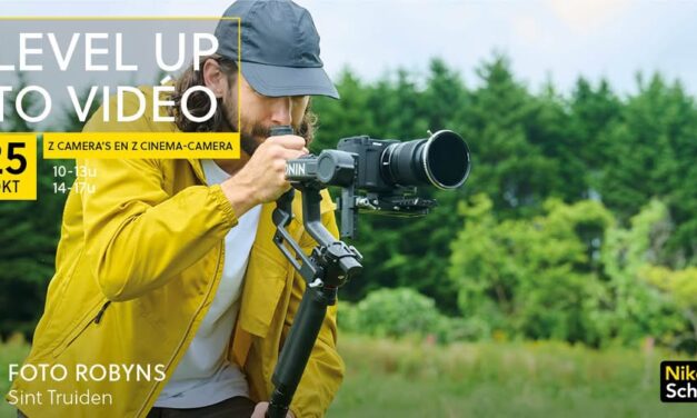 Gratis cursus fotografie op Droneport in Sint-Truiden. “Ontdek de filmmaker in jezelf met Nikon Z”