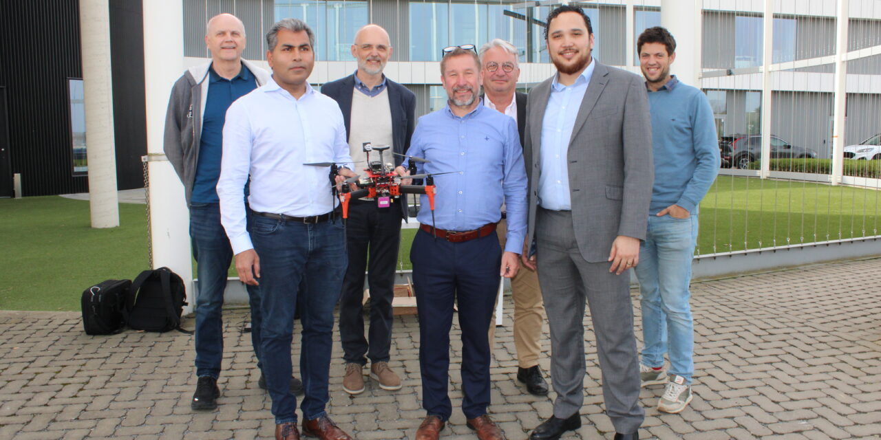 Agilica installeert op Droneport permanent testsysteem voor precieze drone-landingen daar waar er geen GPS-signaal is