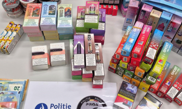 Veertien pv’s na grootschalige flexactie in winkels van Sint-Truiden. Verboden wapens en illegale vapes in beslag genomen