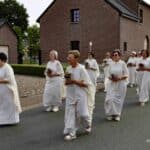 Zepperse processie. “We genieten van een mooie traditie én zonder onweer”