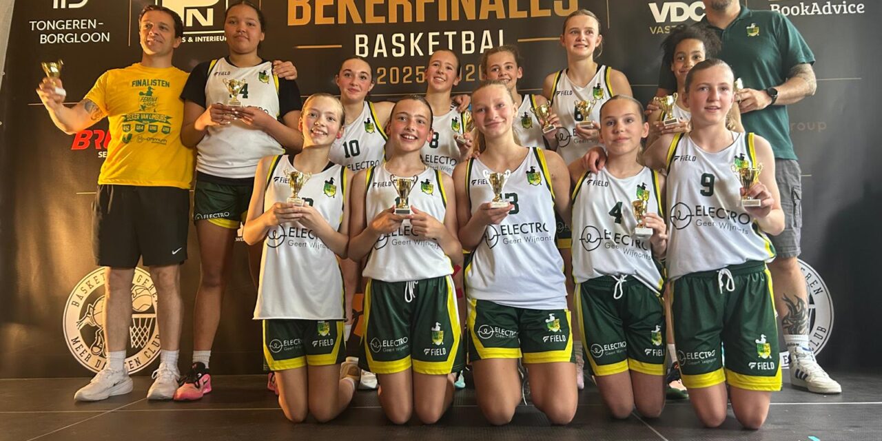 Femina Habac zet sprookje voort. Ook U14 en U16 halen Beker van Limburg binnen!
