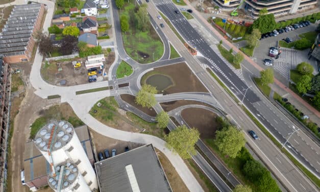 Werken afgerond. Nieuwe ontsluiting moet verkeer rond Recore-site in Hasselt vlotter maken