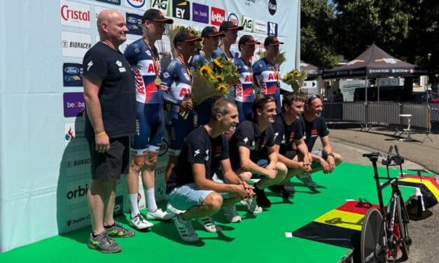 Belgisch Kampioenschap ploegentijdrijden in Montenaken met straffe Truiense ploegen en Limburgse kampioenen