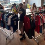 Eerste Balissta Vintage Voetbalmarkt in het stadion op Stayen