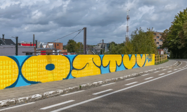 Brug naar Stayen krijgt nieuw gezicht met graffitikunstwerk