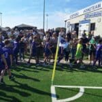 Paars-blauw weekend eindigt bij KVV in voetbalfeest